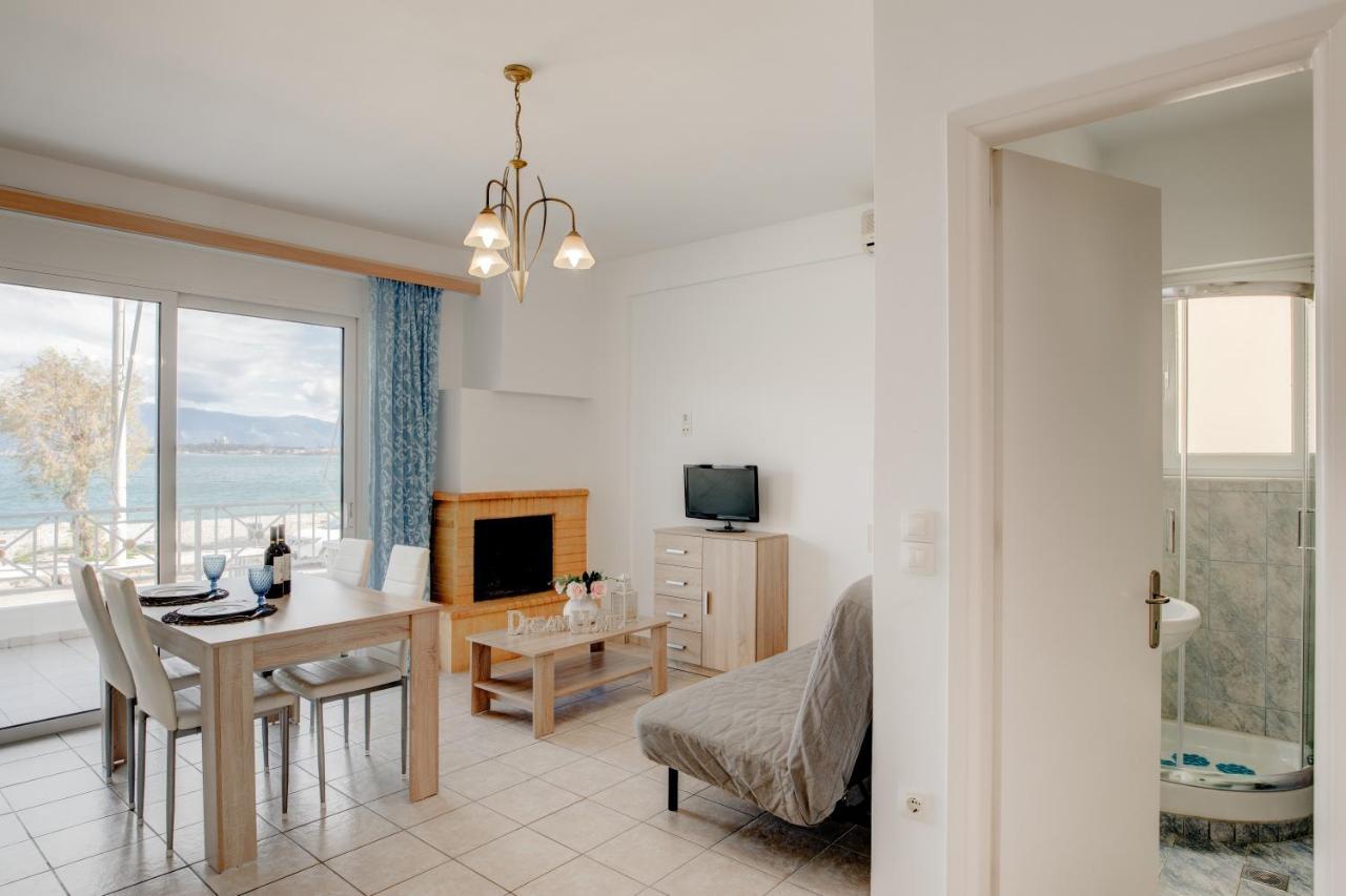 Sugar Blue - Apartments On The Beach Agios Vasilios  Екстериор снимка