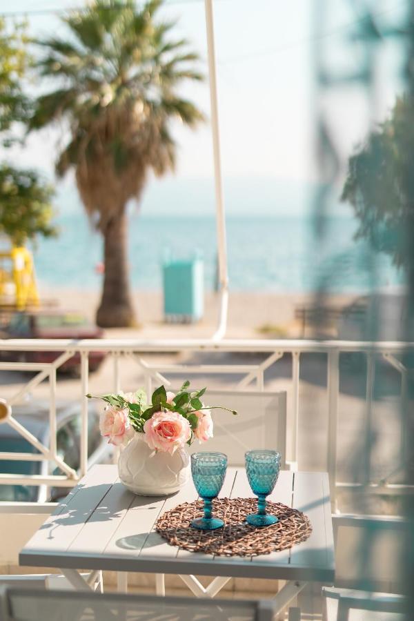 Sugar Blue - Apartments On The Beach Agios Vasilios  Екстериор снимка