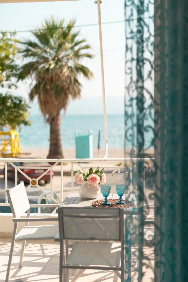 Sugar Blue - Apartments On The Beach Agios Vasilios  Екстериор снимка
