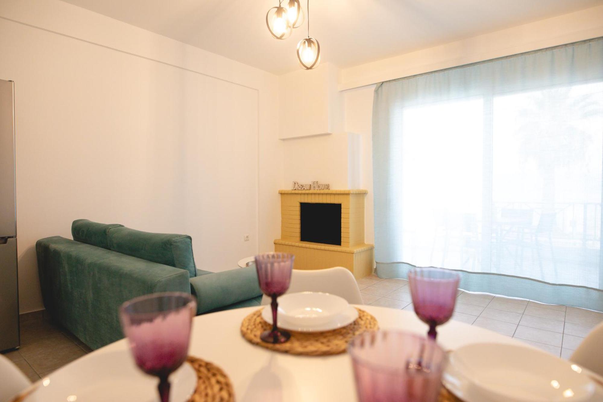 Sugar Blue - Apartments On The Beach Agios Vasilios  Екстериор снимка